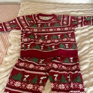 American Eagle Peanut Long Sleeve Pants & Shirt  Pajamas